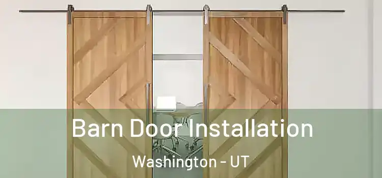 Barn Door Installation Washington - UT