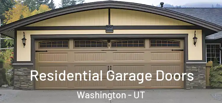  Residential Garage Doors Washington - UT