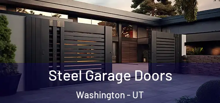 Steel Garage Doors Washington - UT